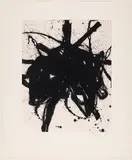 Black Sea by Robert Motherwell, 1979, etching and aquatint on paper, sold Oct 2022