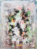 Déjà l'automne by Léon Bellefleur, 1982, gouache and watercolour on paper, sold Sep 2022