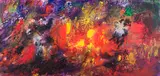 Overture to the Ancients by Paul Fournier, 2005, acrylic on canvas, sold Sep 2022