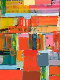 Casey III by Michael Adamson, oil on canvas, sold Sep 2022