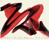 Ohne Titel by Karl Otto Götz, 1988, Gouache auf Karton, sold May 2008