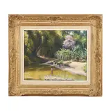 Paisaje de Cata by José Requena, Oil on canvas, sold Feb 2025