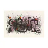 Ma de Proverbis by Joan Miró, Lithograph in colors, sold Feb 2025