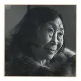 Nina Manegak, Tununak, Alaska, April 1976 by Alex Harris, Gelatin silver print, sold Jan 2025
