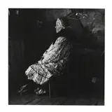 Kobuk Visitor to the Village of Shungnak, Alaska by Alex Harris, Gelatin silver print, sold Jan 2025