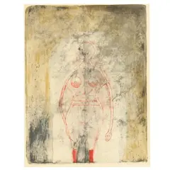 Femme en Rouge (Woman in Red) by Rufino Tamayo, Lithograph in colors, sold Jan 2025
