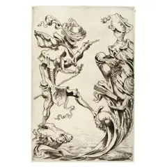 The Myth of Oedipus (Complete Portfolio) by Kurt Seligmann, Complete suite of six etchings, sold Jan 2025