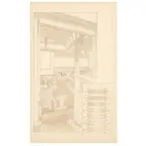 Wasmuth Portfolio (Three Framed Plates) by Frank Lloyd Wright, Each a lithograph on paper, sold Jan 2025