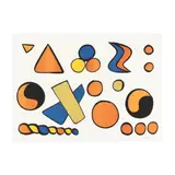 Alphabet et Saucisson by Alexander Calder, Lithograph in colors, sold Jan 2025