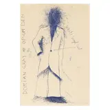 Dorian Gray at Opium Den by Jim Dine, Etching in colors, sold Jan 2025