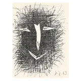 Satyr II by Pablo Picasso, Lithograph, sold Jan 2025