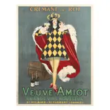 Veuve Amiot by Leonetto Cappiello, Lithographic poster in colors, sold Jan 2025