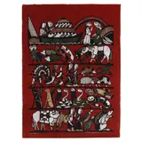 Noah's Ark by Sadao Watanabe, Woodblock print, sold Jan 2025