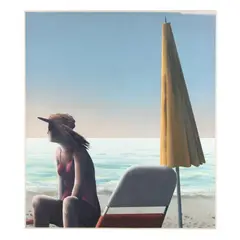 Beach - Early Morning by Maud Gatewood, Acrylic on canvas, sold Jan 2025