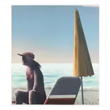 Beach - Early Morning by Maud Gatewood, Acrylic on canvas, sold Jan 2025