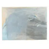 Untitled by Herb Jackson, Oil and oil crayon on paper, sold Jan 2025
