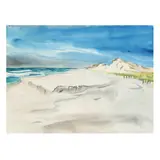 Dunescape by Claude Howell, Watercolor on paper, sold Jan 2025