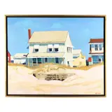 Beach House by Stephen Moore, Oil on canvas, sold Jan 2025