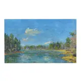 Landscape by Henry Link, Oil on paper, sold Jan 2025