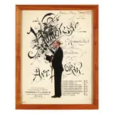 Humoreske by Paul Hartley, Acrylic and oil on sheet music, sold Jan 2025