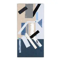 Switch by Debbie Robbins, Acrylic and mixed media collage on canvas, sold Jan 2025