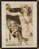 Judith - Goltzius nach Spranger by Horst Janssen, 1976, etching, sold Jun 2020