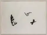 Chausette blanche by Antoni Tàpies, 1991, lithograph, sold Jun 2020