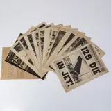 13 Lithographien 'Car Crashes, Death and Disasters', nach 1962 - 1964 (Motive), Druck wohl 1980 by Andy Warhol, lithograph, sold Jun 2020