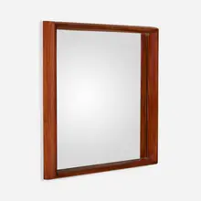 Wall mirror by Brazilian, c. 1965, caviona, mirrored glass, sold Jan 2023
