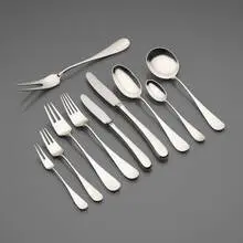 Ida flatware by A. Michelsen, c. 1950, sterling silver, sold Nov 2022