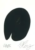 Herz by Ida Buchmann, 1986, gouache, offered Sep 2025