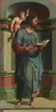 Hl. Matthäus (Altarflügel) by Cornelis Buys, oil on panel, offered Jun 2025