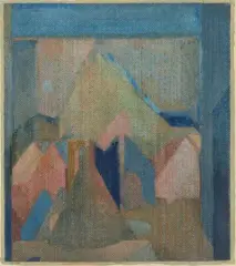 Markagunt II by Pravoslav Sovák, 1980, gouache, offered Jun 2025