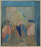 Markagunt II by Pravoslav Sovák, 1980, gouache, offered Jun 2025
