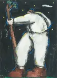 Ohne Titel by Jean-Charles Blais, 1984, acrylic, sold Jun 2025