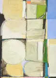 Ohne Titel by Ben Wilson, 1991, oil on canvas, sold Jun 2025