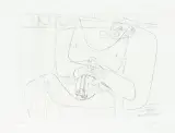 Naissance du Minotaure by Le Corbusier, 1956, etching, sold Jun 2025