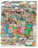 New York, New York is a beautiful town by Charles Fazzino, 1995, color lithograph, sold Jun 2025