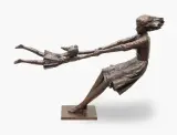 Counter Point by Dennis Smith, bronze, sold Jun 2025
