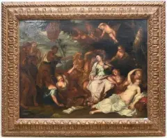 Kopie d by Anthony van Dyck, oil on canvas, sold Jun 2025