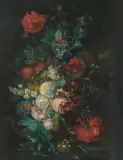 Kopie des frühen 20.Jhs by Jan van Huysum, oil on panel, sold Jun 2025