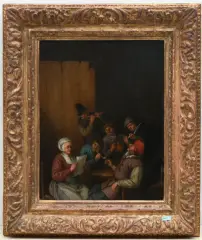 Nachfolger des 18.Jhs by Adriaen van Ostade, oil on panel, offered Jun 2025