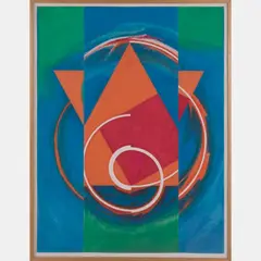 Finale #3 by John Pearson, Pastel on paper, offered May 2016
