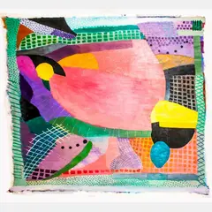 Process Painting by Thomas Solomon, 1989, Acrylic on canvas, offered May 2016
