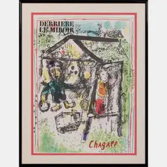 Derriere le Miroir by Marc Chagall, c. 1969, Lithograph, offered May 2016