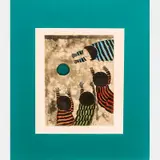 Volleyball by Graciela Rodo Boulanger, Etching, offered May 2016