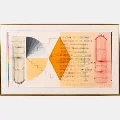 That in Which by Shusaku Arakawa, Color lithograph, offered May 2016