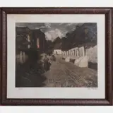 Marias Måned by Frits Thaulow, Etching in colors, offered May 2016