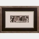 Aus vielen Wunden blutest du, o Volk, 1893- by Käthe Kollwitz, 1897, Etching and aquatint, offered May 2016