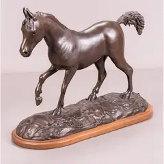 Horse Figure by Thomas C. McCullough, Bronze, offered May 2016